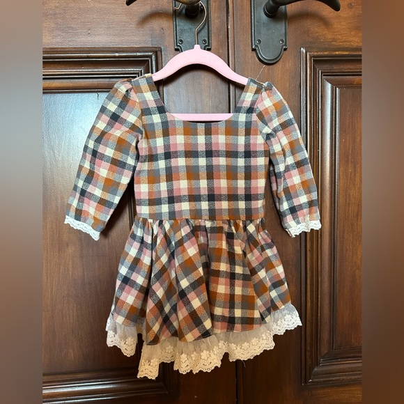 Lu and Ro Fall Dress for toddler girls - Picture 1 of 4